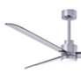 5_56" Alessandra Brushed Nickel and Nickel LED Ceiling Fan more views