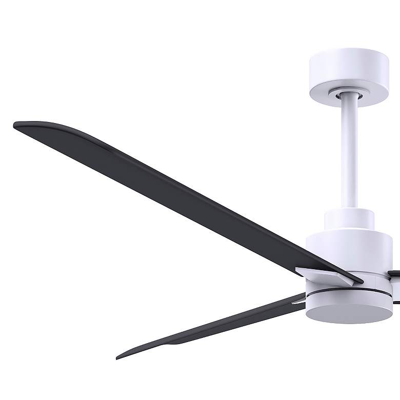 Image 6 56" Alessandra Matte White and Matte Black Ceiling Fan more views