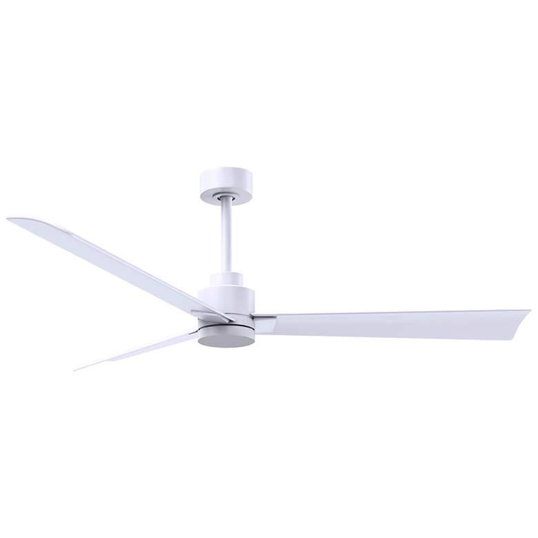 Image 1 56 inch Alessandra Matte White and Matte White Ceiling Fan