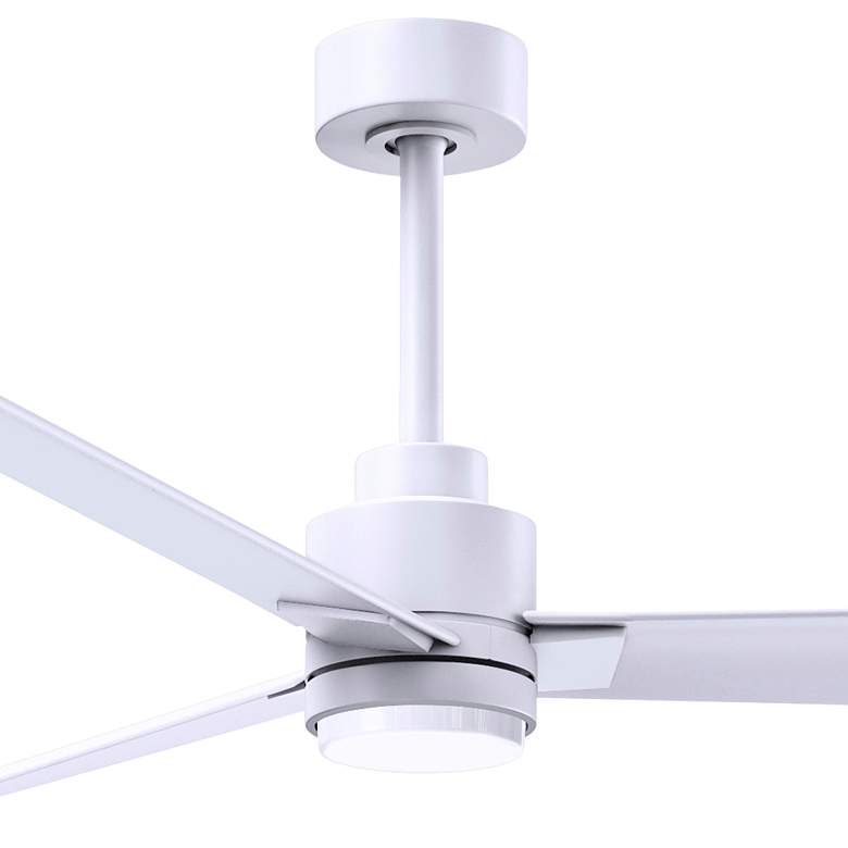 Image 2 56" Alessandra Matte White and Matte White LED Ceiling Fan more views