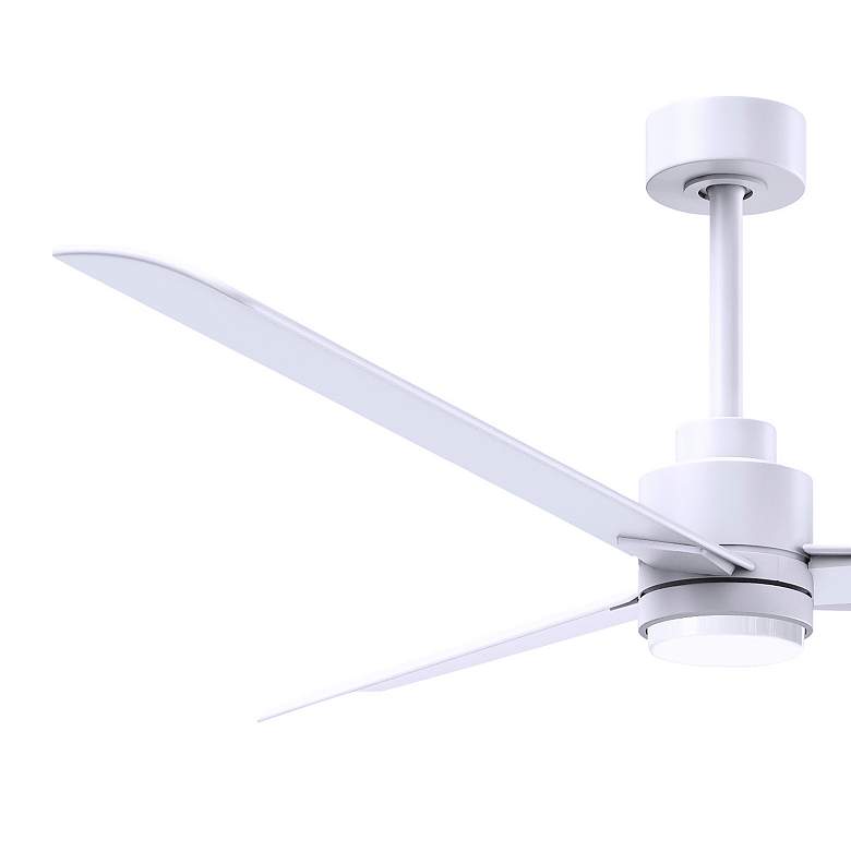 Image 4 56" Alessandra Matte White and Matte White LED Ceiling Fan more views