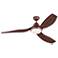56" Avvo Koa Damp Rated LED Ceiling Fan with Remote