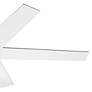 7_56" Brahm Natural Brass LED Ceiling Fan with White Blades more views