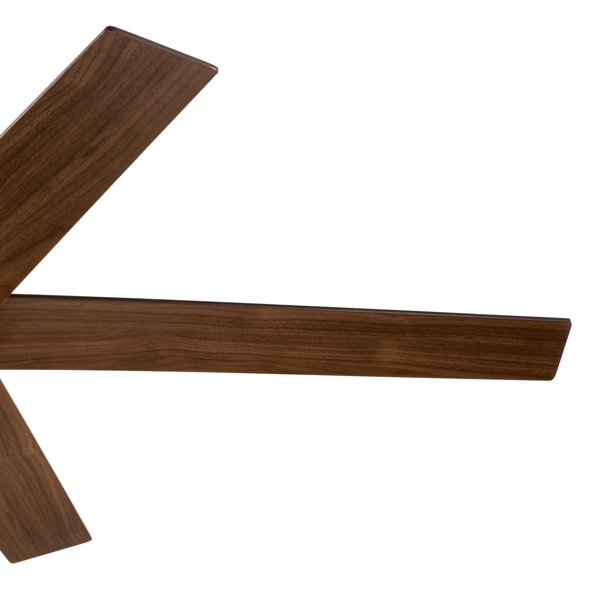 56" Brahm Natural Brass LED Ceiling Fan with White Blades in scene