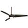 56" Casa Como Oil-Rubbed Bronze LED Ceiling Fan with Remote
