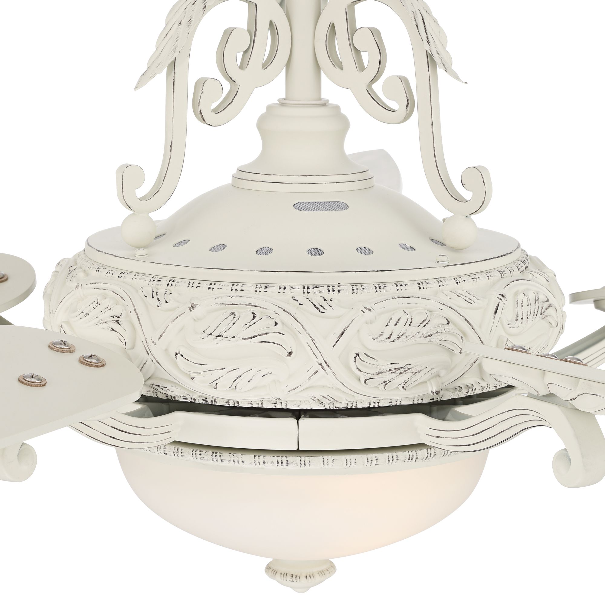 Image 6 56" Casa Esperanza French White LED Ceiling Fan with Remote more views
