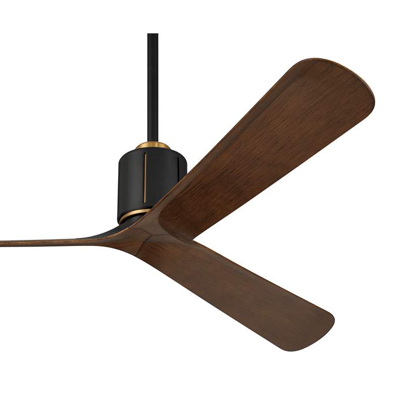 Image 5 56" Casa Vieja Avo Matte Black Damp Ceiling Fan with Remote more views