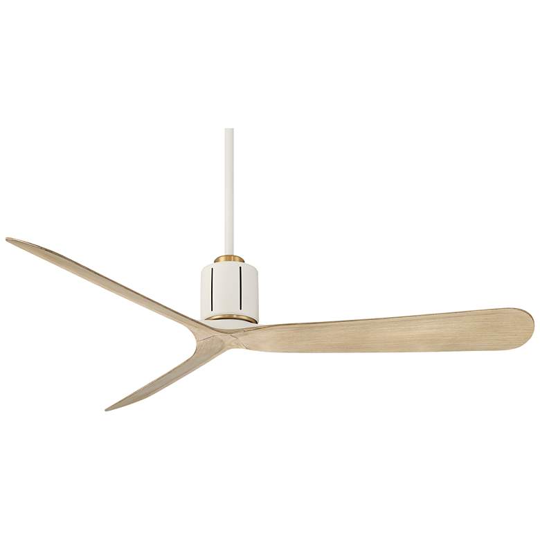 Image 2 56" Casa Vieja Avo Matte White Indoor Ceiling Fan with Remote