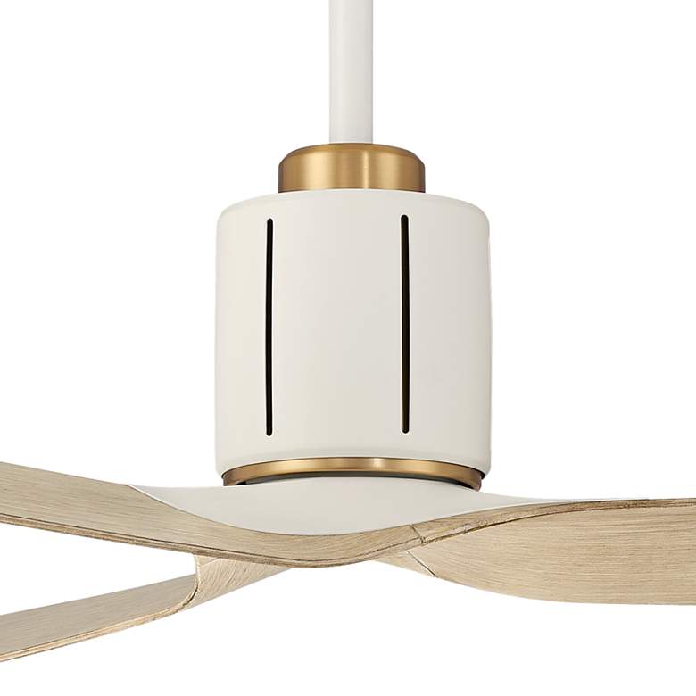Image 4 56" Casa Vieja Avo Matte White Indoor Ceiling Fan with Remote more views