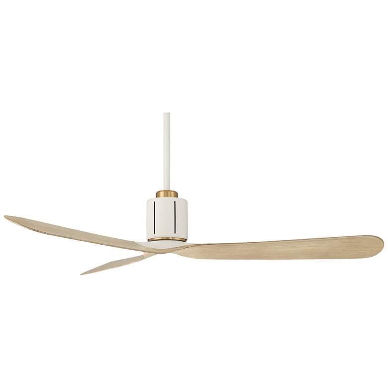 Image 7 56" Casa Vieja Avo Matte White Indoor Ceiling Fan with Remote more views