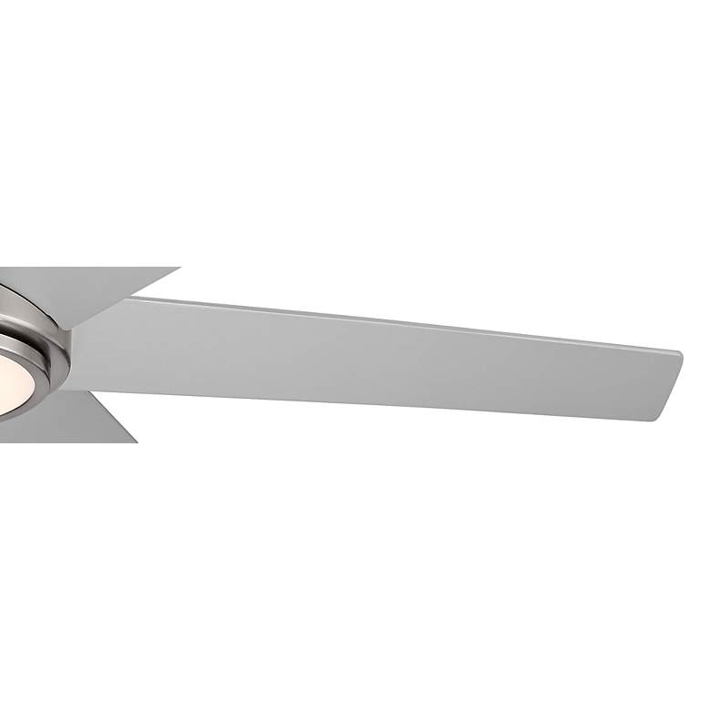 Image 4 56" Casa Vieja Estate Silver LED Damp Ceiling Fan with Remote Control more views