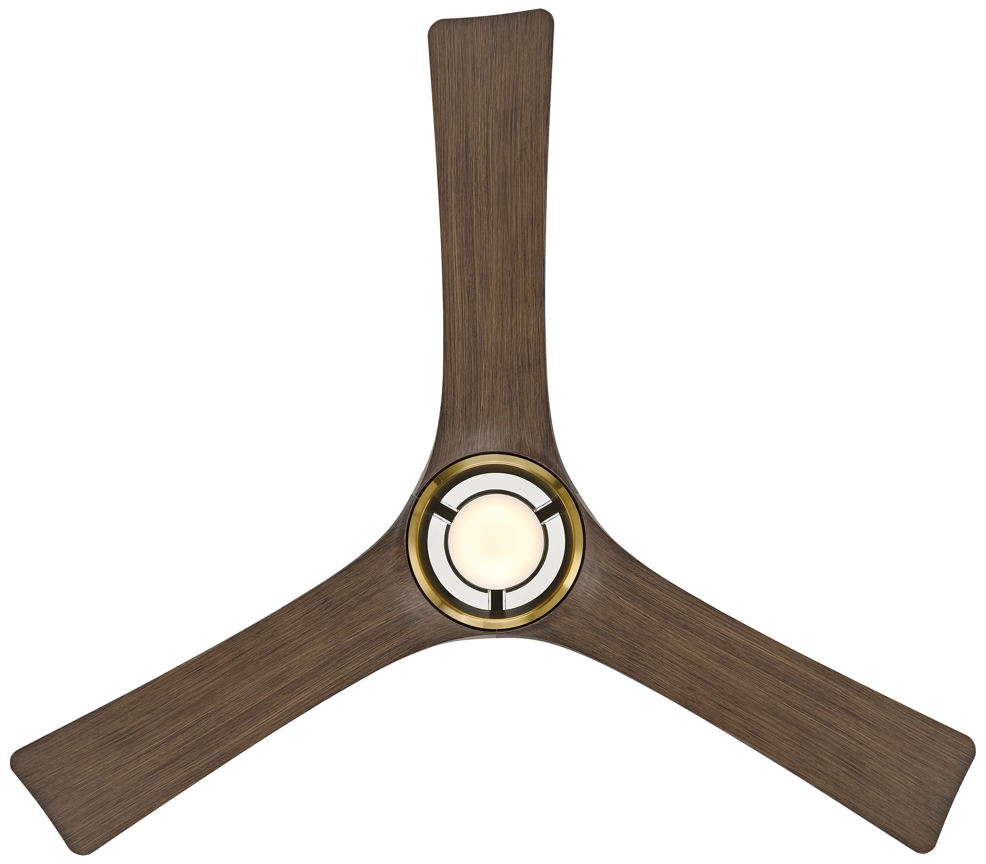 Watch A Video About the Casa Vieja Ethos Dark Walnut LED Damp Rated Remote Ceiling Fan