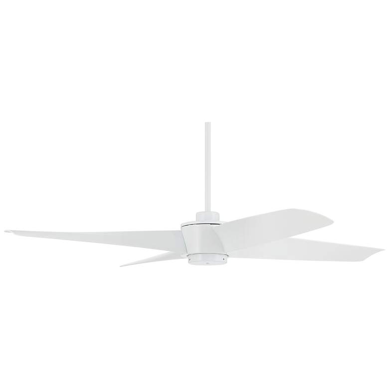 Image 6 56 inch Casa Vieja Grand Milano White Damp Ceiling Fan with Remote more views