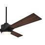 7_56" Casa Vieja Kali Matte Black LED Damp Ceiling Fan with Remote more views