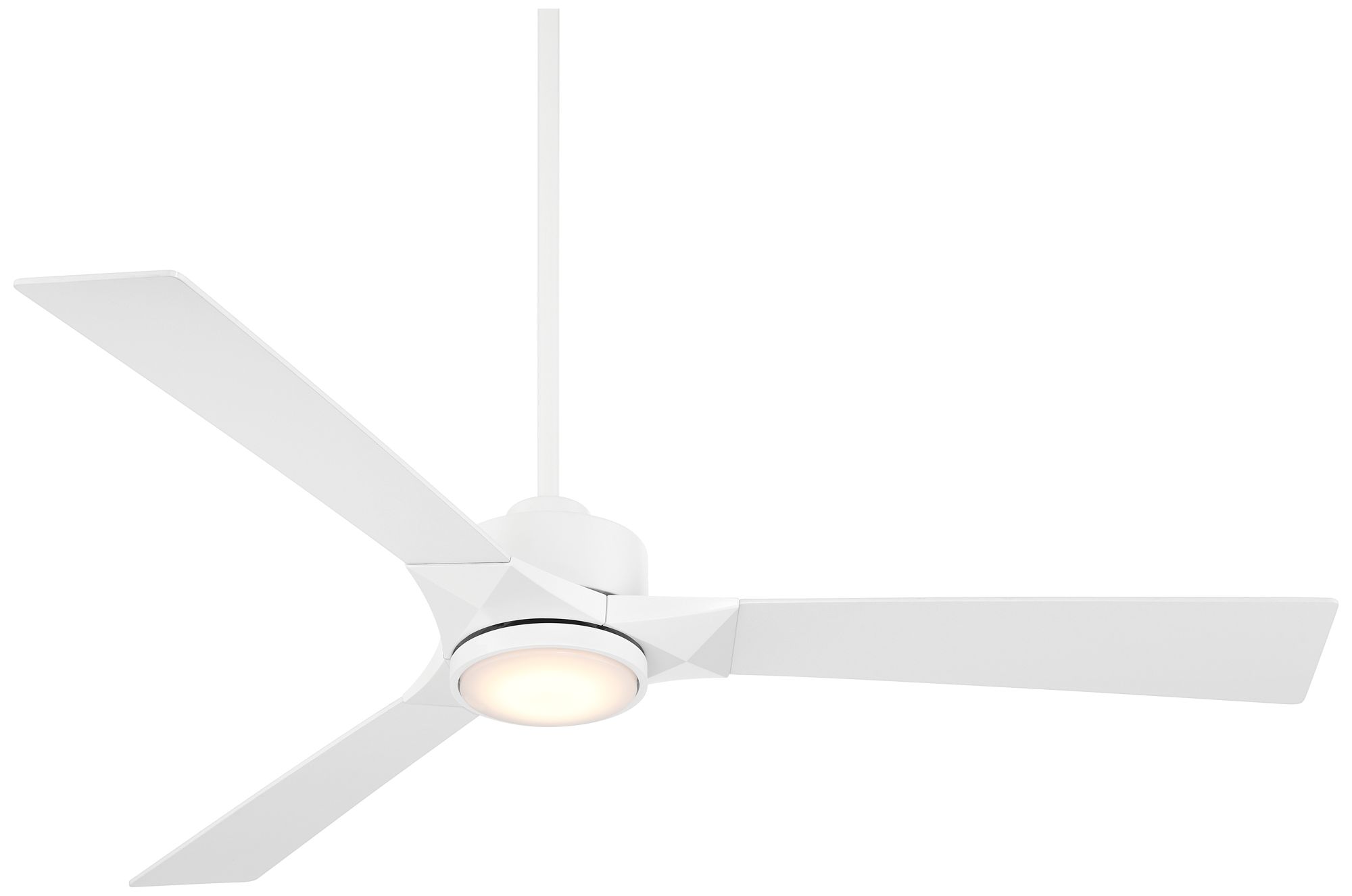 Watch A Video About the 56 Casa Vieja Kali Matte White LED Damp Ceiling Fan with Remote