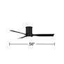 Watch A Video About the 56 Casa Vieja Keel Matte Black LED Damp Remote Hugger Ceiling Fan