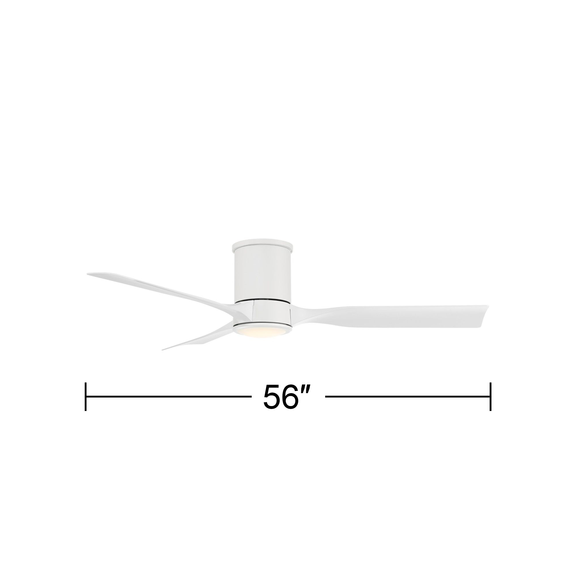 Watch A Video About the 56 Casa Vieja Keel Matte White LED Damp Remote Hugger Ceiling Fan