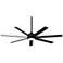 56" Casa Vieja Phoenix Max Black CCT LED Ceiling Fan with Remote