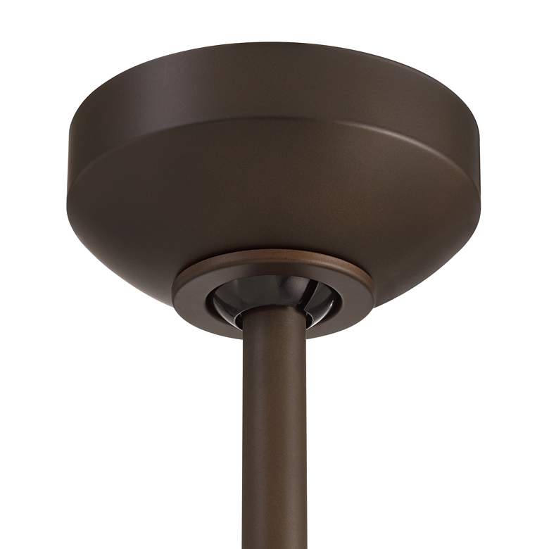 Image 5 56" Casa Vieja Sol Bronze and Dark Walnut Ceiling Fan with Remote more views