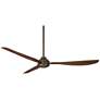 7_56" Casa Vieja Sol Bronze and Dark Walnut Ceiling Fan with Remote more views