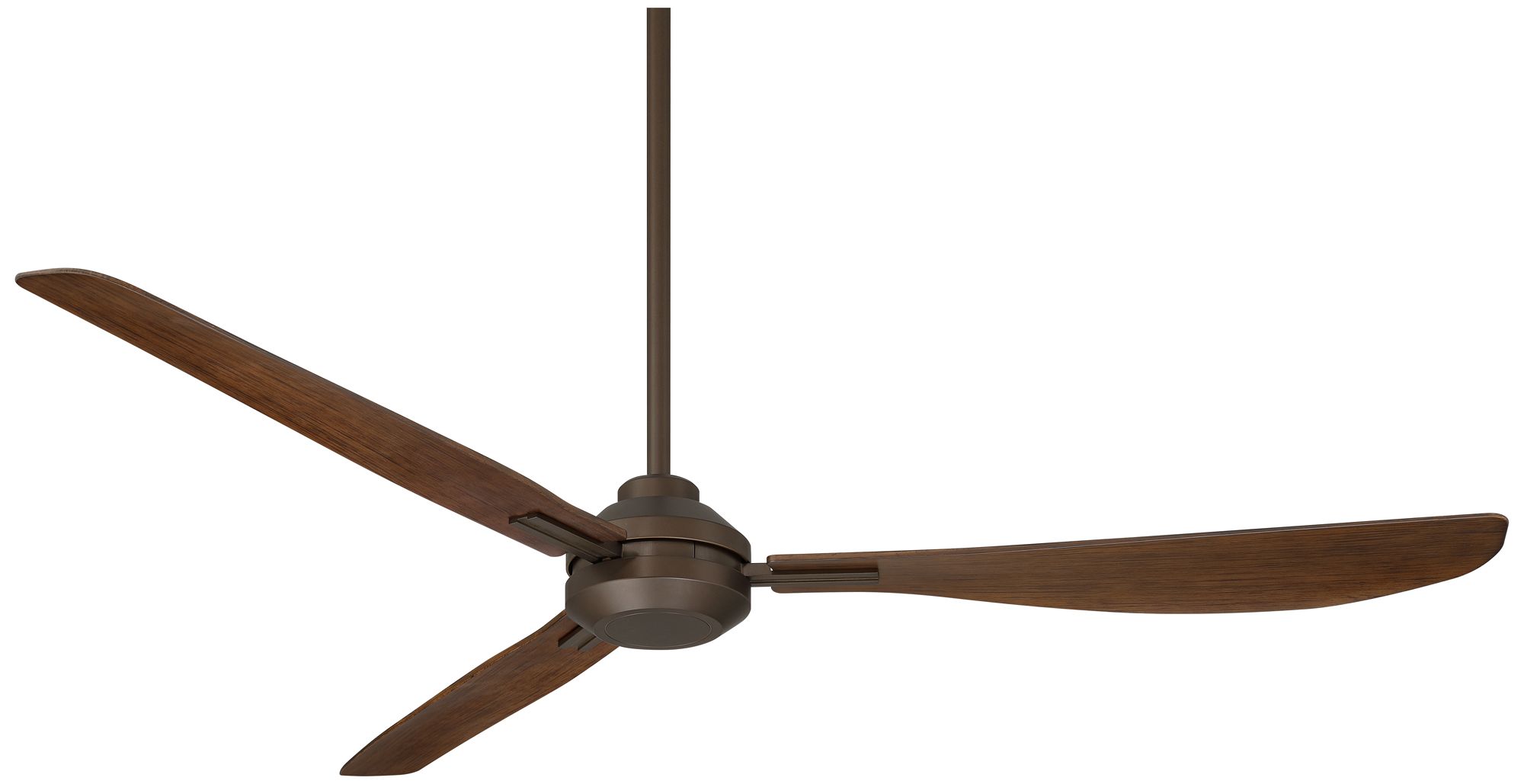 Image 2 56" Casa Vieja Sol Bronze and Dark Walnut Wet Rated Remote Ceiling Fan