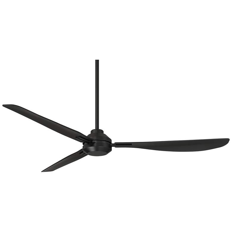 Image 6 56" Casa Vieja Sol Matte Black Ceiling Fan with Remote more views