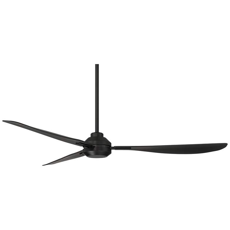 Image 7 56" Casa Vieja Sol Matte Black Ceiling Fan with Remote more views