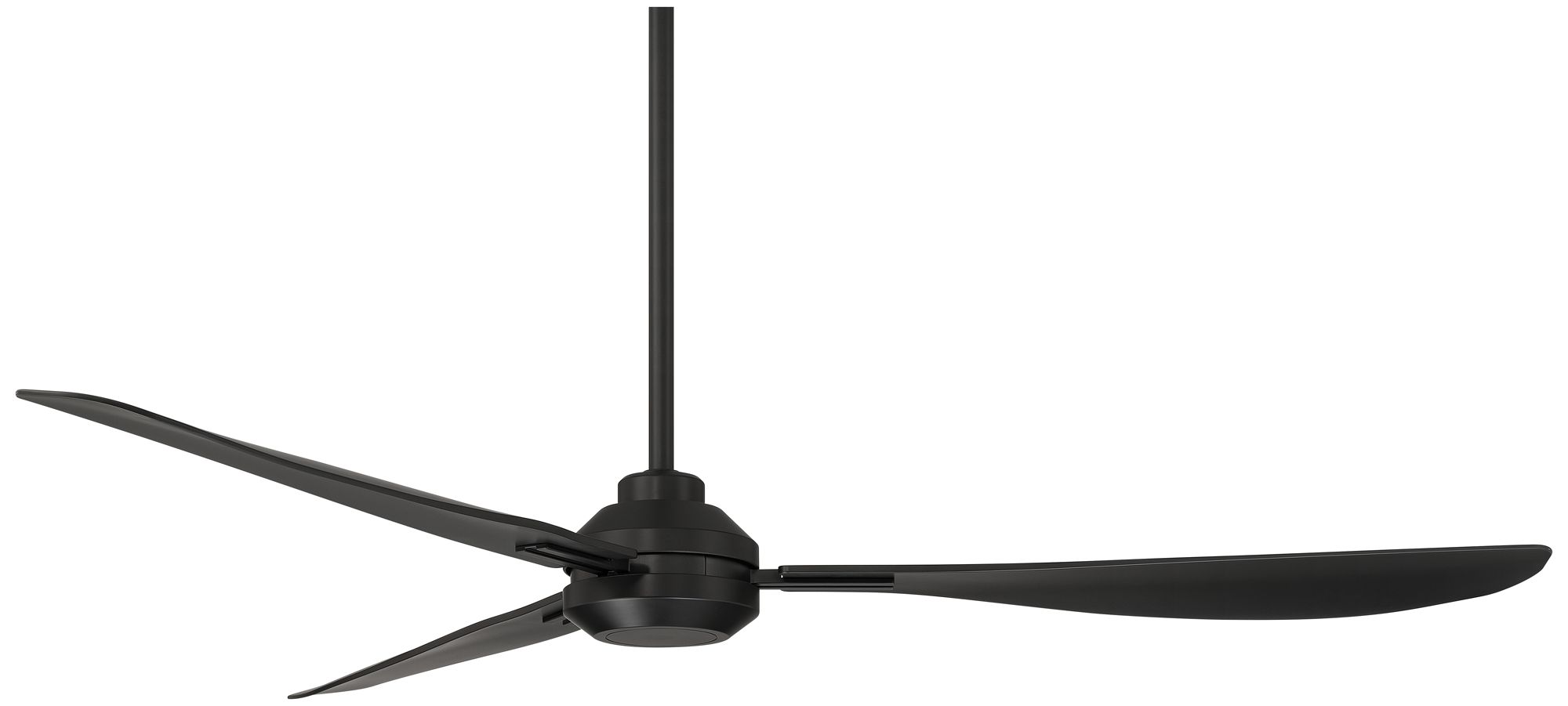 Watch A Video About the Casa Vieja Sol Matte Black Ceiling Fan with Remote