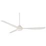 7_56" Casa Vieja Sol Matte White Ceiling Fan with Remote more views
