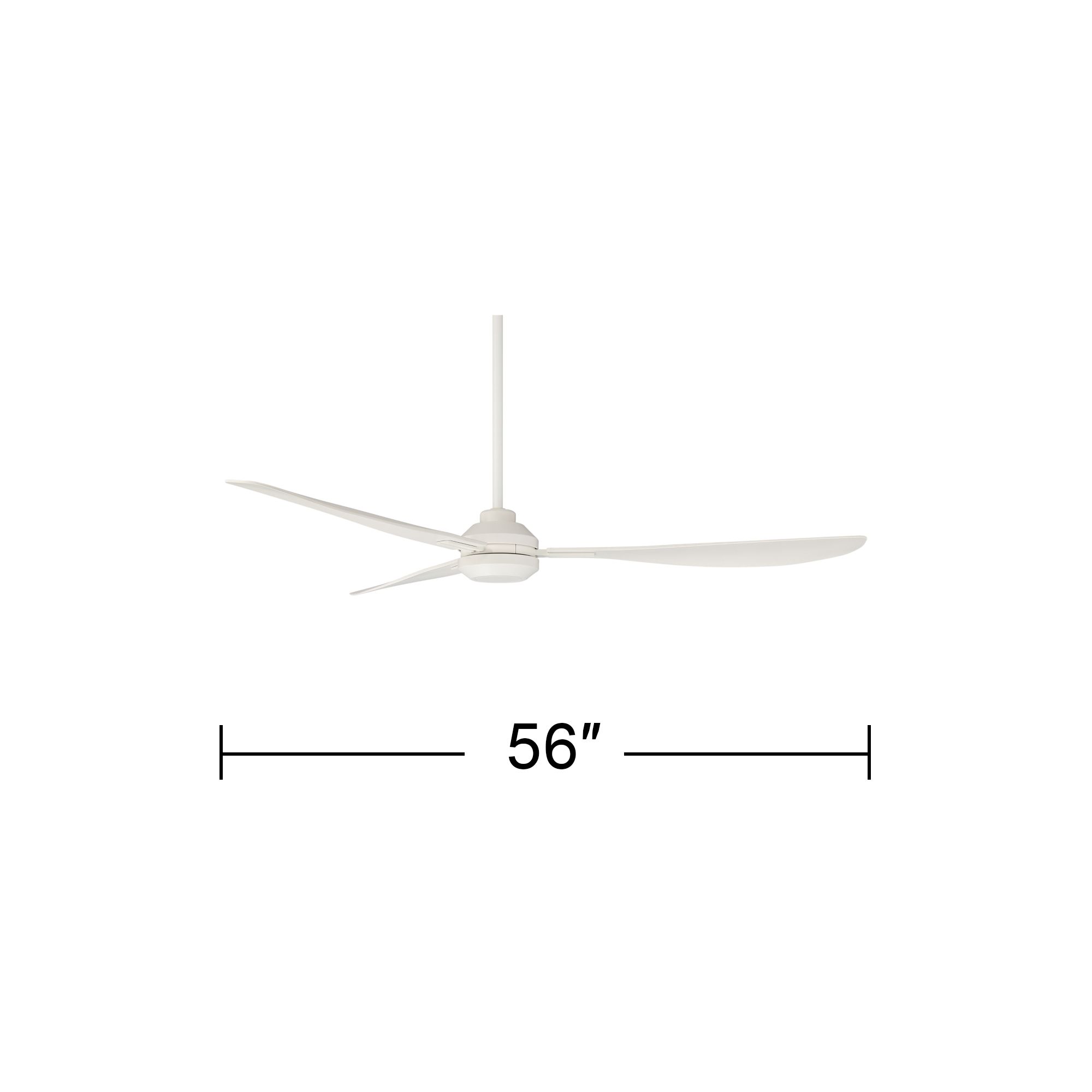 Watch A Video About the Casa Vieja Sol Matte White Ceiling Fan with Remote