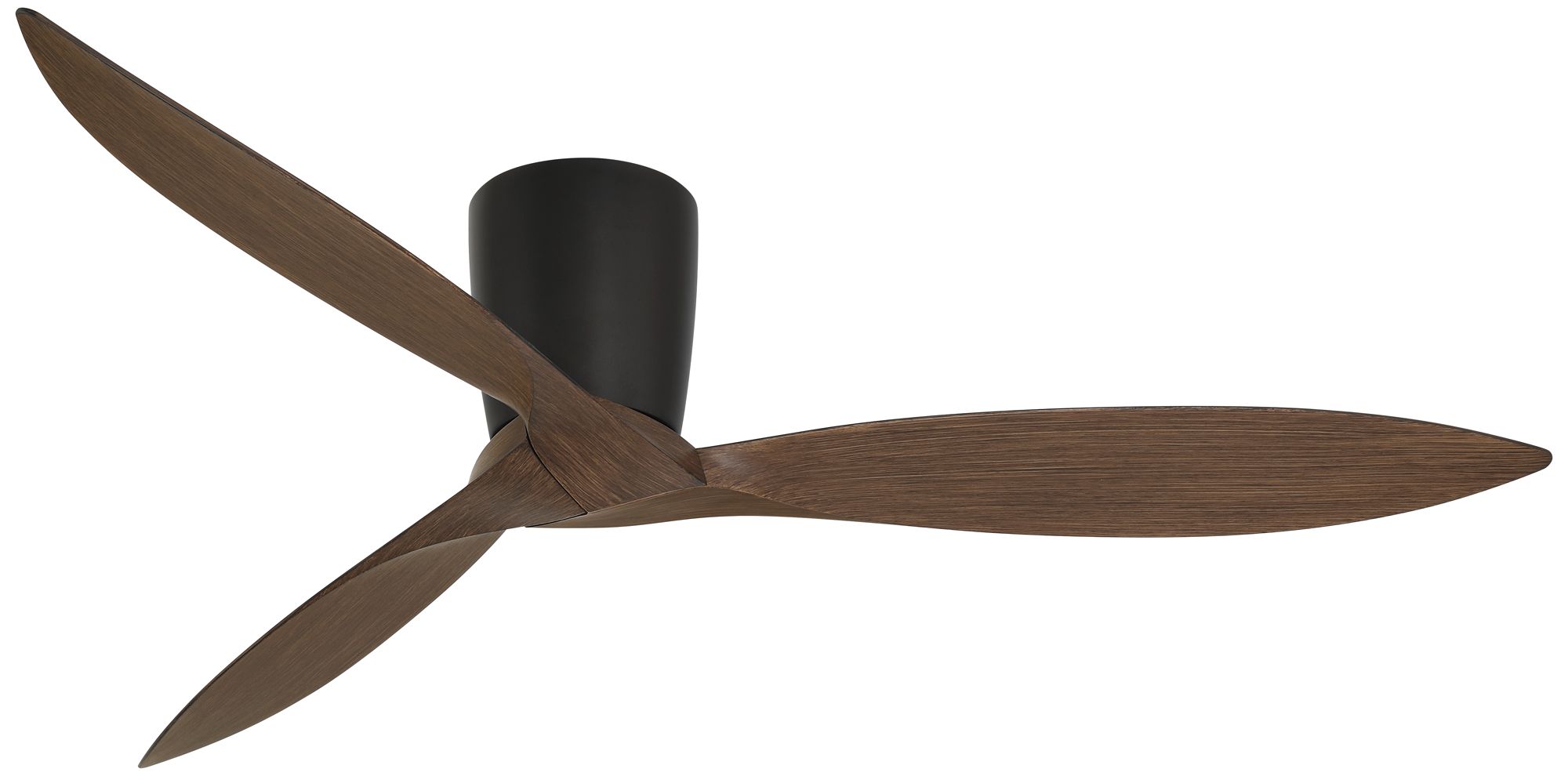 Watch A Video About the 56 Casa Vieja Tre Black and Walnut Indoor Outdoor Hugger Ceiling Fan
