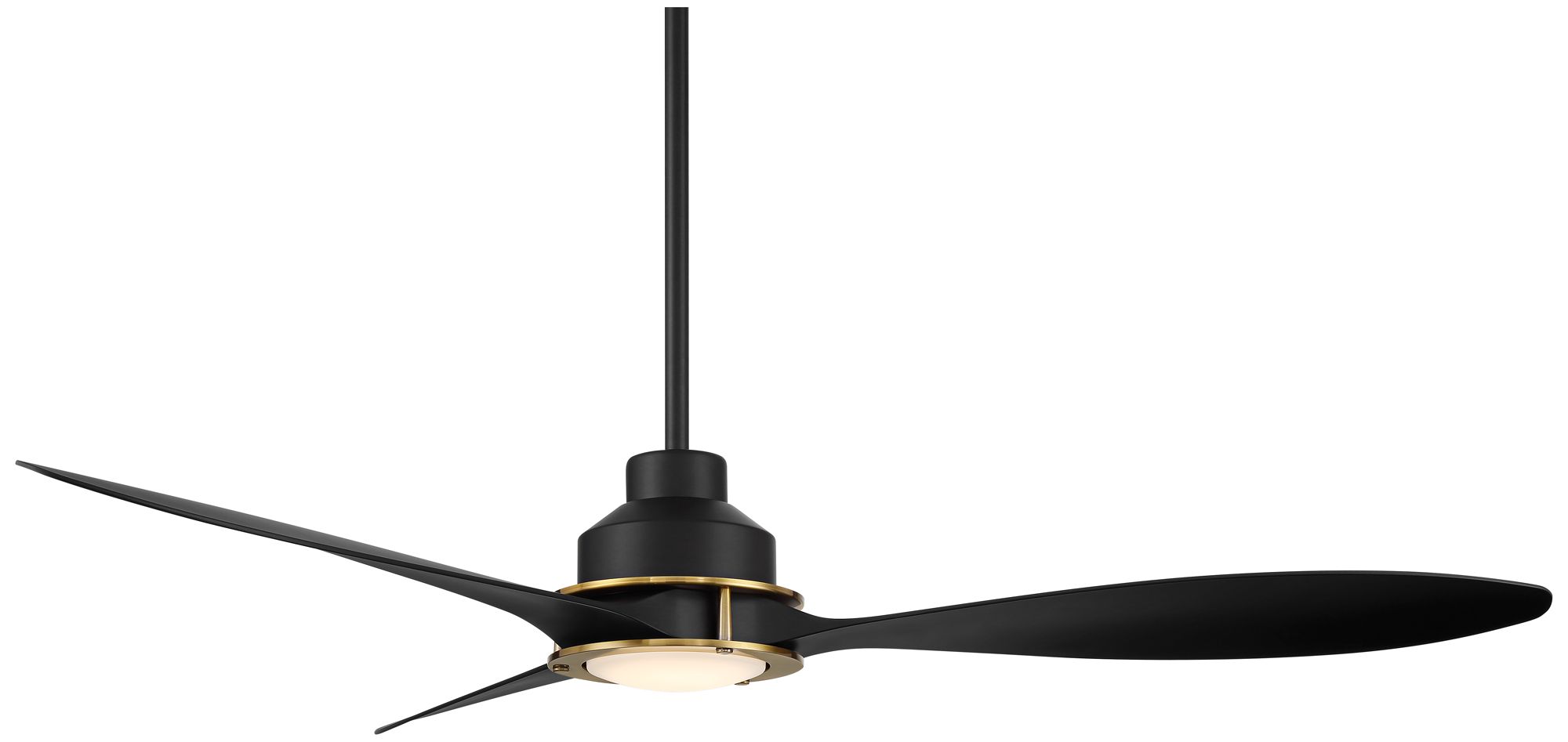 Watch A Video About the Casa Vieja Veyron Matte Black Damp Rated Ceiling Fan with Remote