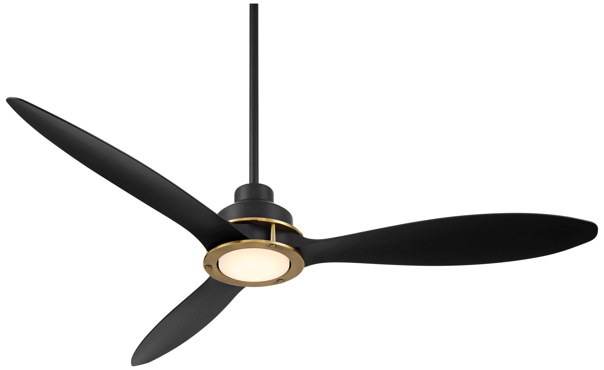 Watch A Video About the Casa Vieja Veyron Matte Black Damp Rated Ceiling Fan with Remote
