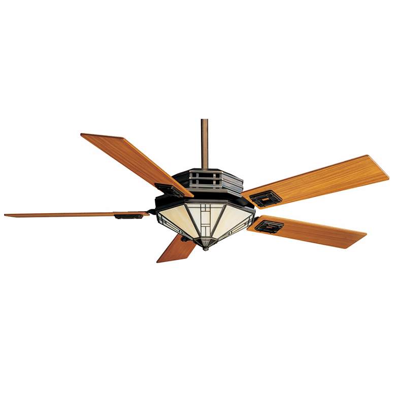 Image 1 56" Casablanca Mission Bronze Advan Touch Ceiling Fan