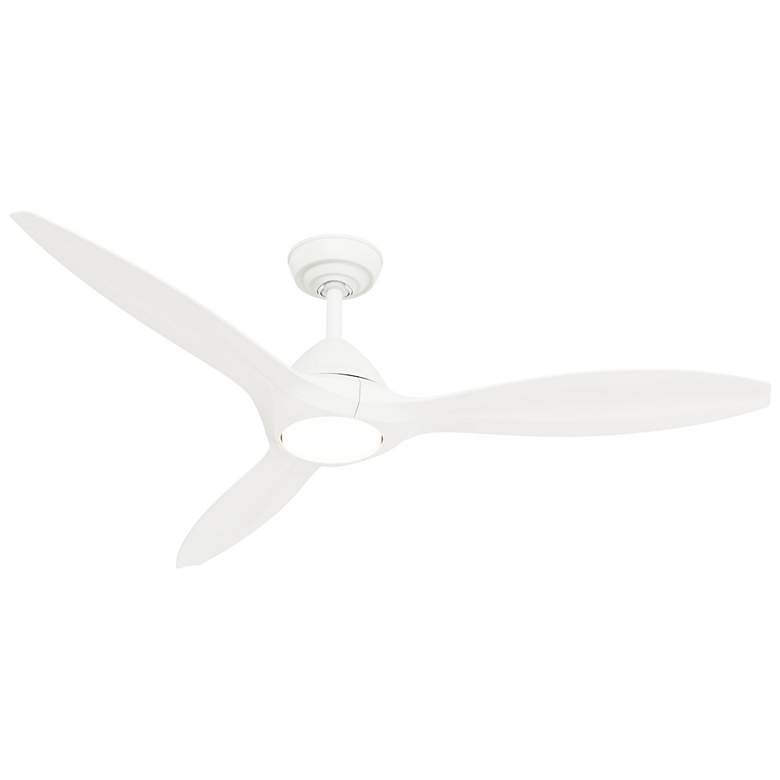 Image 1 56" Casablanca Surea Fresh White LED Ceiling Fan