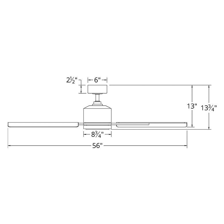 Image 6 56" Cervantes Oil-Rubbed Bronze LED Smart Ceiling Fan more views
