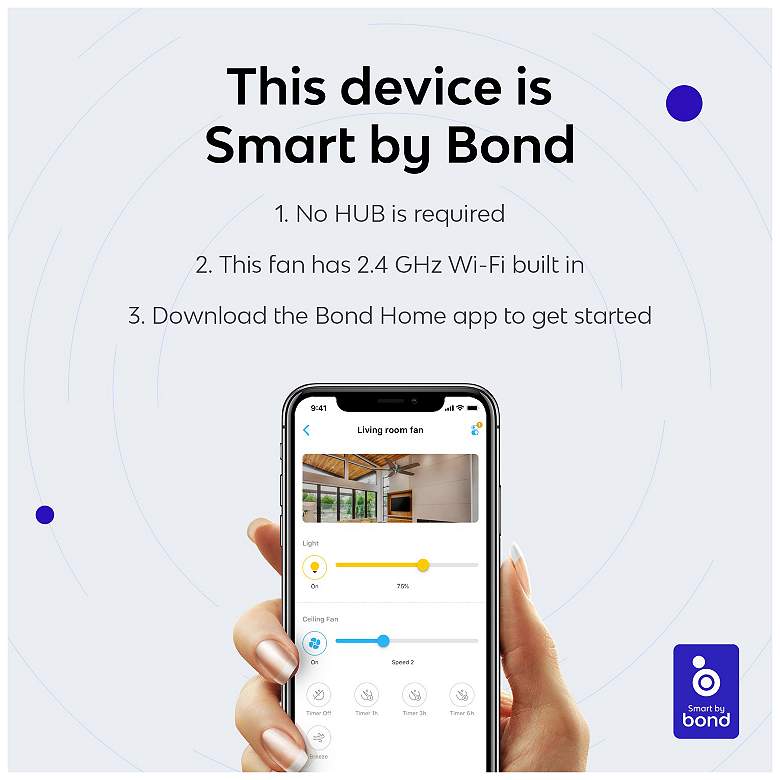 Image 6 56" Coronado Matte White LED Ceiling Fan more views