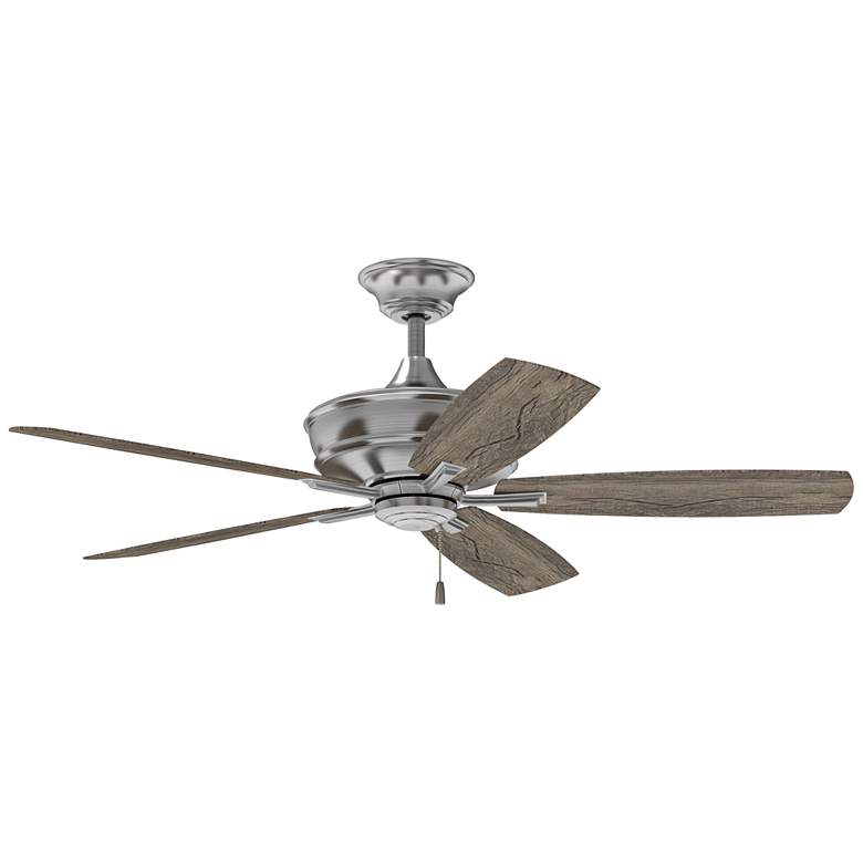 Image 3 56" Craftmade Sloan Brushed Nickel Ceiling Fan with Pull Chain more views
