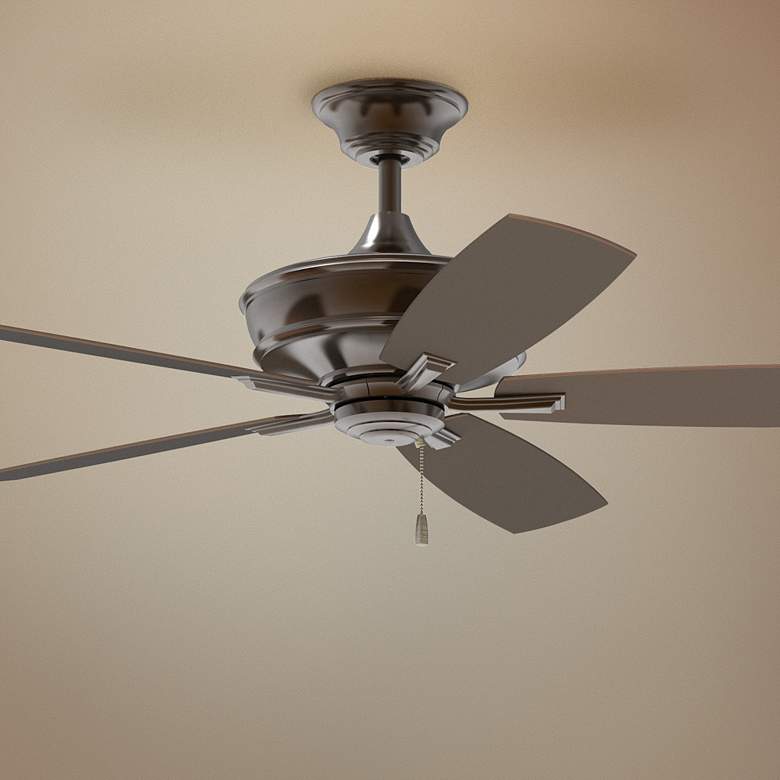 Image 1 56 inch Craftmade Sloan Oiled Bronze Ceiling Fan with Pull Chain
