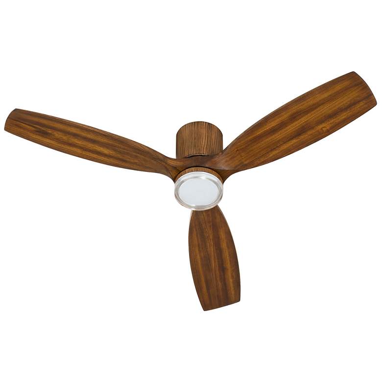 Image 1 56" Cyan Design Mistral Walnut LED Ceiling Fan with Wall Control