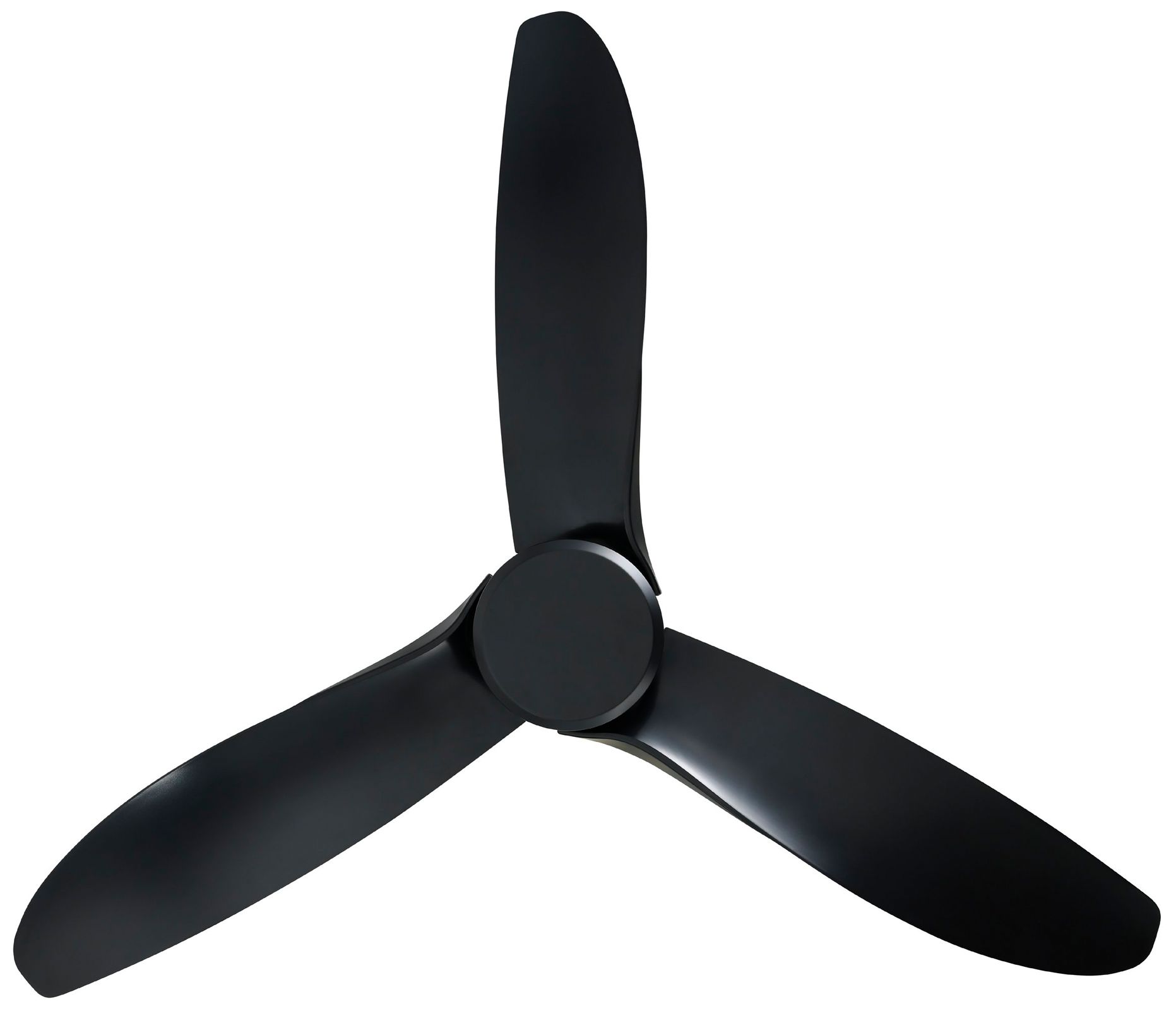 Image 3 56" Eglo Lighting Arlington Black Blades Ceiling Fan with Remote more views