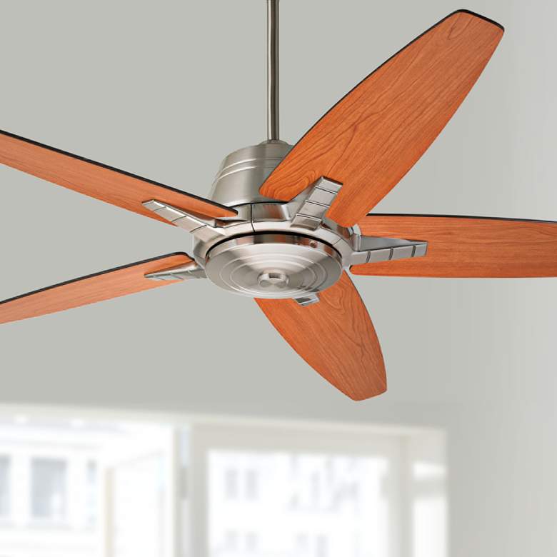 Image 1 56 inch Emerson Euclid Brushed Steel Ceiling Fan