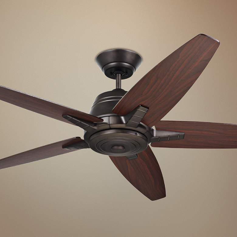 Image 1 56 inch Emerson Euclid Oil-Rubbed Bronze Ceiling Fan