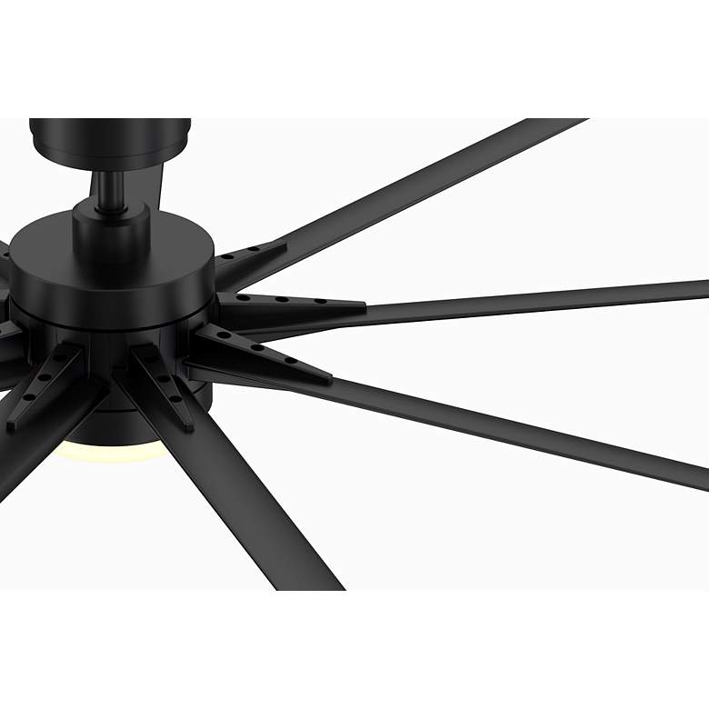 Image 6 56" Fanimation Odyn Custom Black LED Smart Ceiling Fan more views