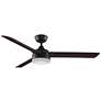 56" Fanimation Xeno Dark Bronze Wet Rated LED Ceiling Fan with Remote