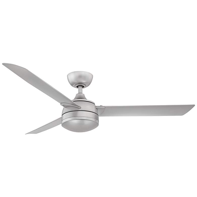 Image 4 56" Fanimation Xeno Silver Wet Rated LED Ceiling Fan with Remote more views