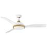2_56" Hinkley Alba Matte White LED Smart Ceiling Fan more views