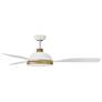 5_56" Hinkley Alba Matte White LED Smart Ceiling Fan more views
