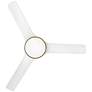 6_56" Hinkley Alba Matte White LED Smart Ceiling Fan more views