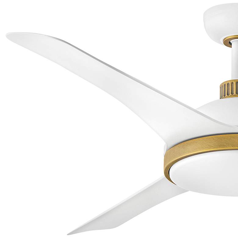 Image 7 56" Hinkley Alba Matte White LED Smart Ceiling Fan more views